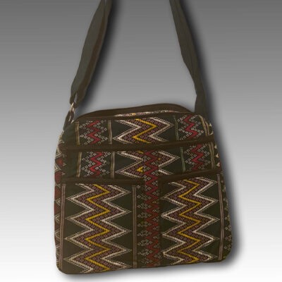 Purse - Hand Woven Green