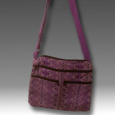 Purse - Hand Woven Purple